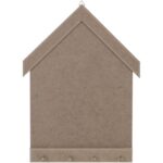 Casita Porta-llaves  mdf 24,5x31,5
