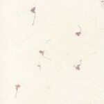 Papel Artesanal Gampi ring king flores mix PN100