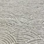 Papel Artesanal morera con encaje en forma de arco th078