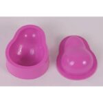 MOLDE GOMA EVA cara muñeco grande 11 cm