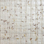 Papel Artesanal estampado con patron cuadrado con relieve th818