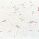 Papel Artesanal Hojas de Tamarindo lilas TH866