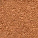 Papel Artesanal Arrugado en cobre th850