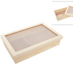 Caja Con Tapa Acrílica 38X25X7.5Cm