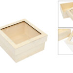 Caja Con Tapa Acrílica 16X16X8Cm