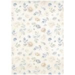 Papel De Arroz Din-A4 Timeless Small Flowers Pattern