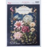 Papel De Arroz Flores 29,7x42 Cm