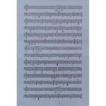 Stencil Notas Musicales 33x48 Cm