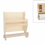 Porta Rollo Cocina Y Especiero 23.5x9.5X28Cm