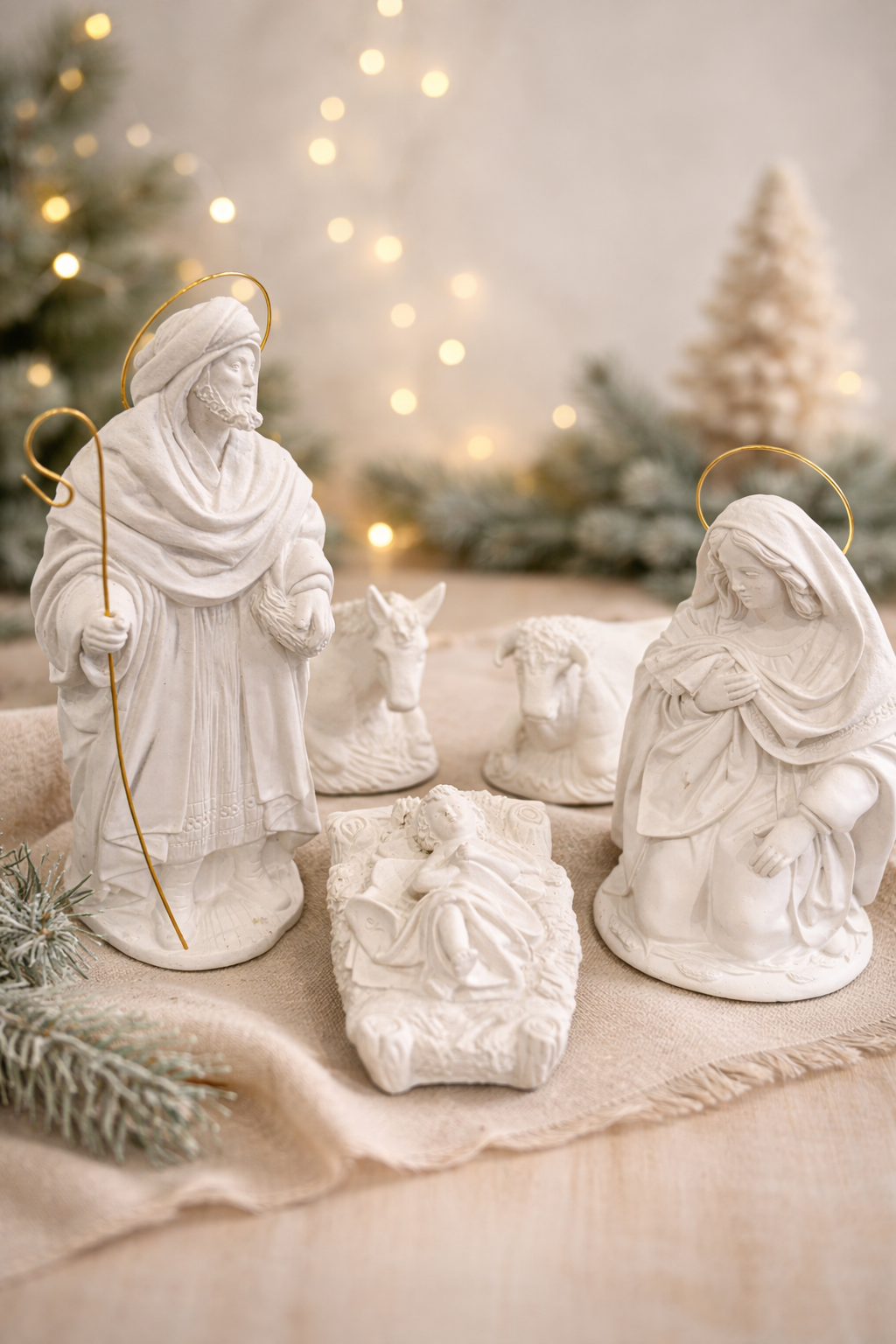 C209501F-0670-4CC4-8789-9BE1D389962B Figura de escayola Nacimiento Belen Navidad hebreo - Imagen 1