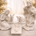 figura de escayola Nacimiento Belen Navidad 26cm