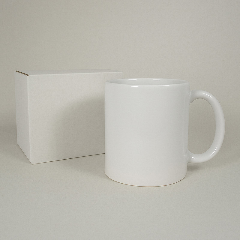 Taza sublimación blanca premium AAA Zediart con caja 12 Oz Taza para sublimar con caja AAA 12oz - Imagen 1