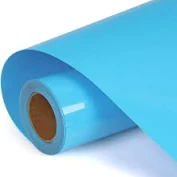 azul cielo Vinilo Textil Azul Cielo 0,30x50 Cm - Imagen 1