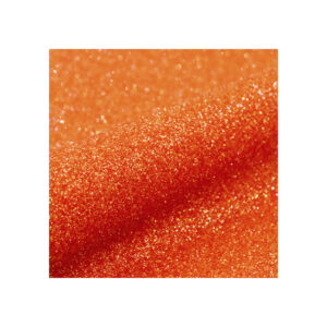 Vinilo Textil Naranja Glitter 0,30x0,50 Cm