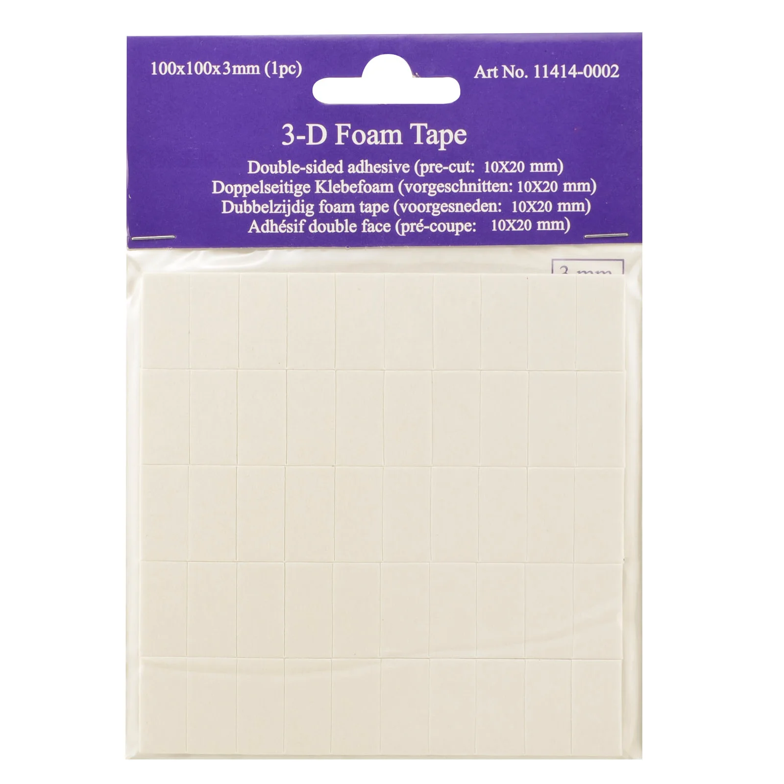 11414_0002_01_e7c6 Foam 3d 3mm - Imagen 1