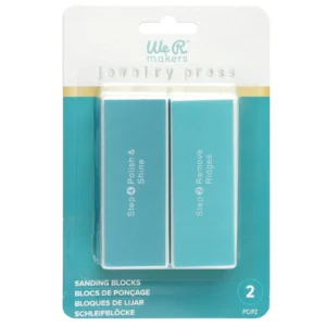 Bloques de Lija para la Jewlry Press bloque de dos