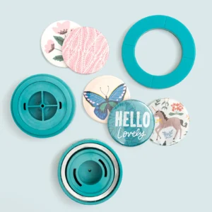 Inserciones botón Press en forma circulo 58mm