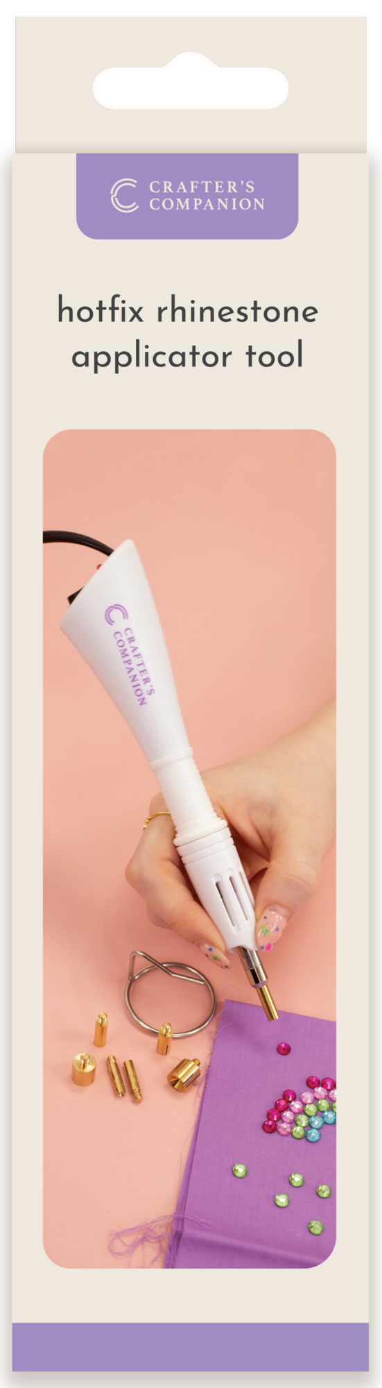 crafters-companion-hot-fix-rhinestone-applicator-t.jpg Hot Fix Herramienta aplicadora de diamantes de imitación de fijación en caliente - Imagen 1