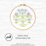 Kit de Bordado Daisy May