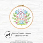 Kit de Bordado Home sweet Home
