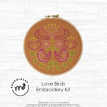 Kit de Bordado Love Birds