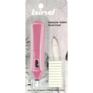 Borrador eléctrico rosa