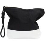 Neceser Bicolor Negro/crudo100% algodón 280gr 23x19x5