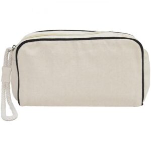 Neceser Ribete Negro 100% algodón 280gr 23x14x7