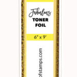 Fabulous toner foil color oro brillante con flake