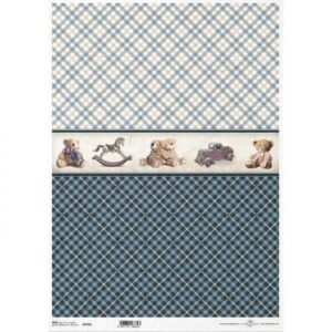 Papel de Arroz tamaño 297x420mm mod R0792L