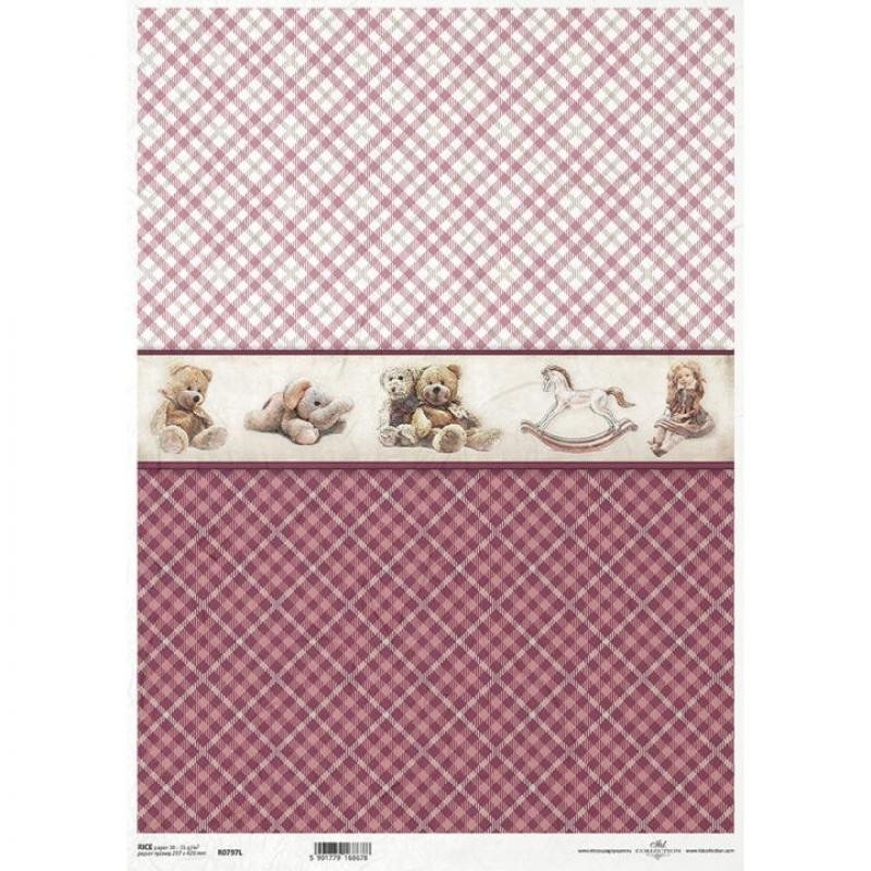 r0797l-papel-arroz-dec-itd-297x42cm Papel de Arroz tamaño 297x420mm mod R0797L - Imagen 1