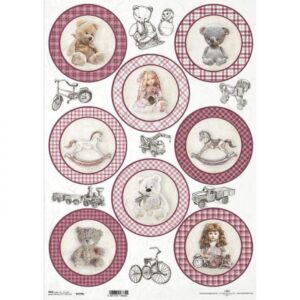 Papel de Arroz tamaño 297x420mm mod R10799L