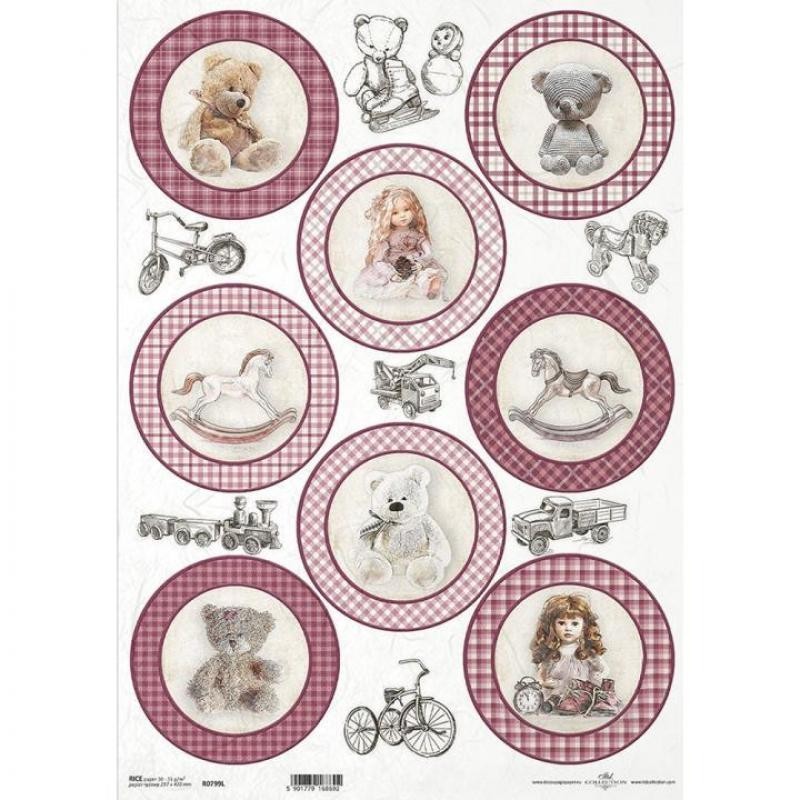 r0799l-papel-arroz-dec-itd-297x42cm Papel de Arroz tamaño 297x420mm mod R10799L - Imagen 1