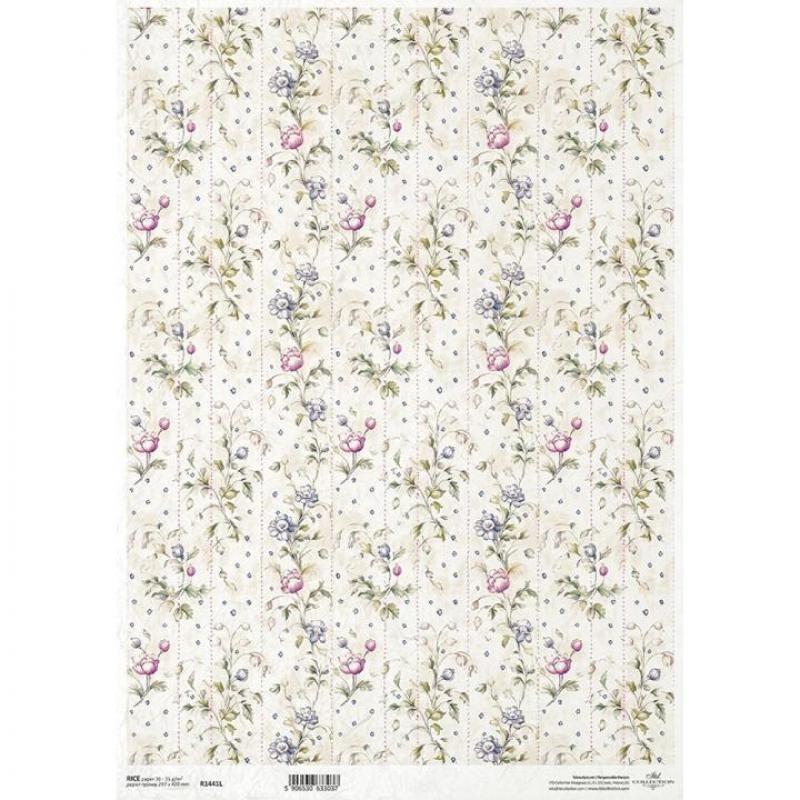 r1441l-papel-arroz-dec-itd-297x42cm Papel de Arroz tamaño 297x420mm mod R1441L - Imagen 1