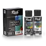 Set Mosaic Crackle 2 pasos 2x60cl