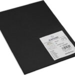 Cartulina Canson Din-A4 Negra, 50 hojas  185 gr.
