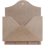 Sobre Porta llaves y correo Pared MDF 20x26