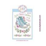 Trasnfer DTF zapatillas tamaño A4