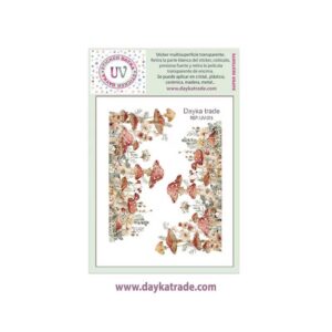 Sticker UV transparente setas