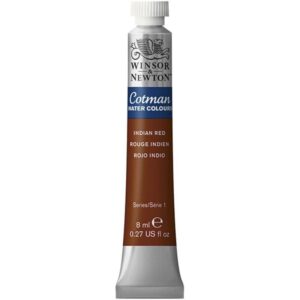 W&N ACUARELA COTMAN 8 ML ROJO INDIO