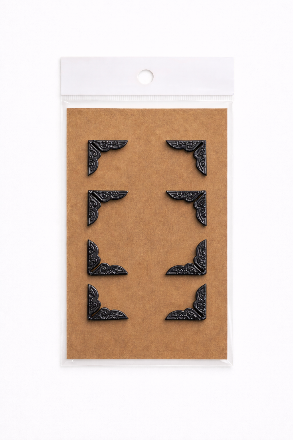 Esquineras metálicas Negras