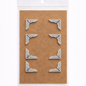 Esquineras Metálicas Plateadas