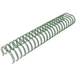 PACK 2 WIRE-O 38,1MM. VERDE BOSQUE PASO 2:1 (23 ANILLAS) ARTIS DECOR
