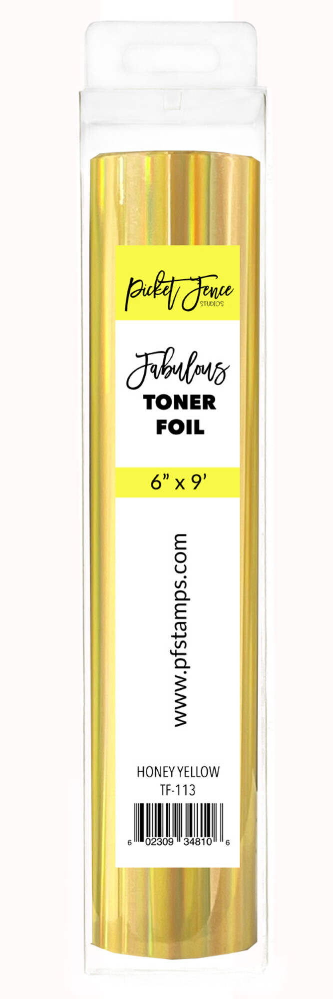 picket-fence-studios-fabulous-toner-foil-honey-yel Fabulous toner foil color oro - Imagen 1