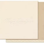 Hoja 30x30 color beige permino (memoris)