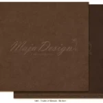 Hoja 30x30 color Marrón  (memoris)