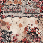 Block 30x30 Monster Love
