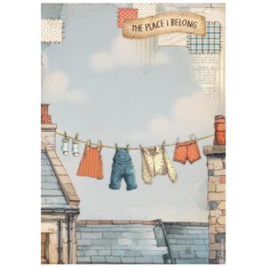 Papel de arroz A4 - Family ropa fresca