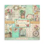 Block 30x30 de Scrapbooking 10 hojas (12"x12") 2 caras - Garden