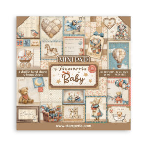 Block 30x30  Mini Pad 6 hojas 12"x12" - Baby